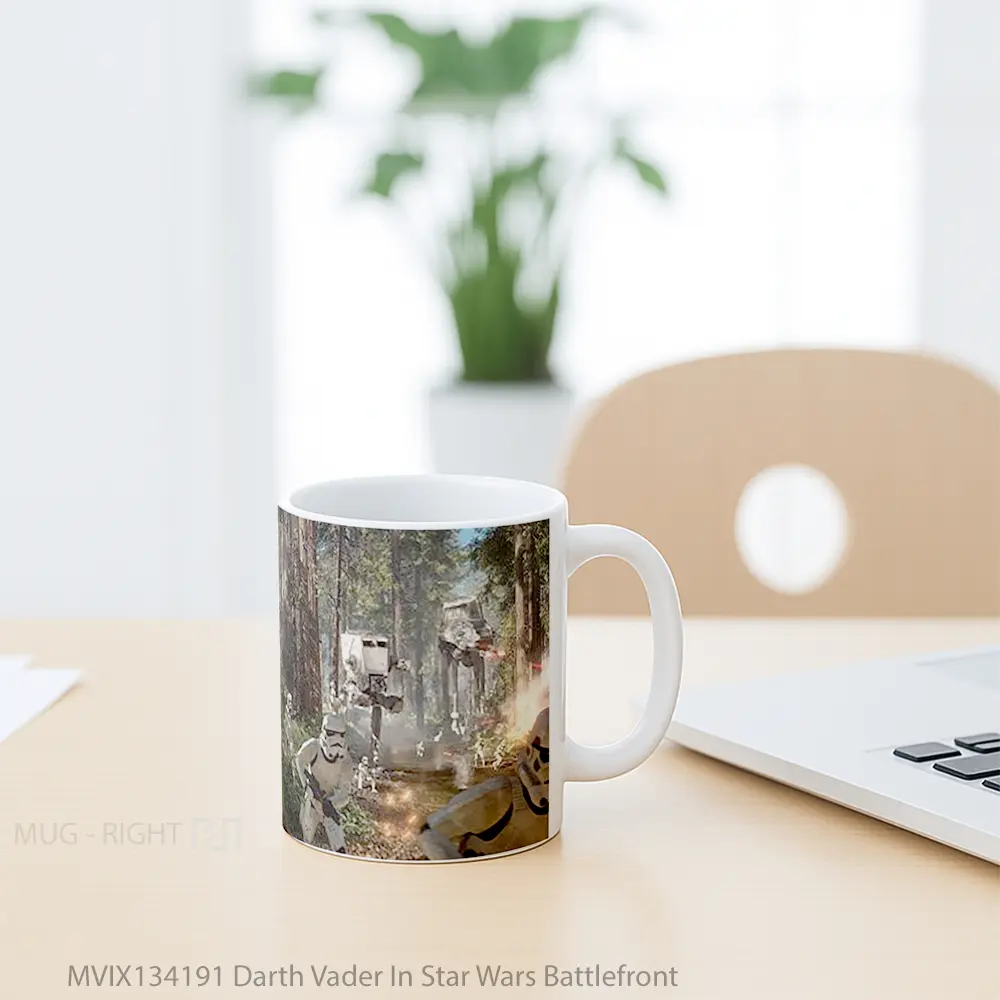 Mug Darth Vader In Star Wars Battlefront Gelas Star Wars - Tampak Tengah