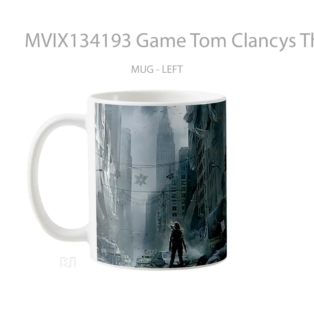 Mug Game Tom Clancys The Division Cangkir Gamer - All-side / Desain