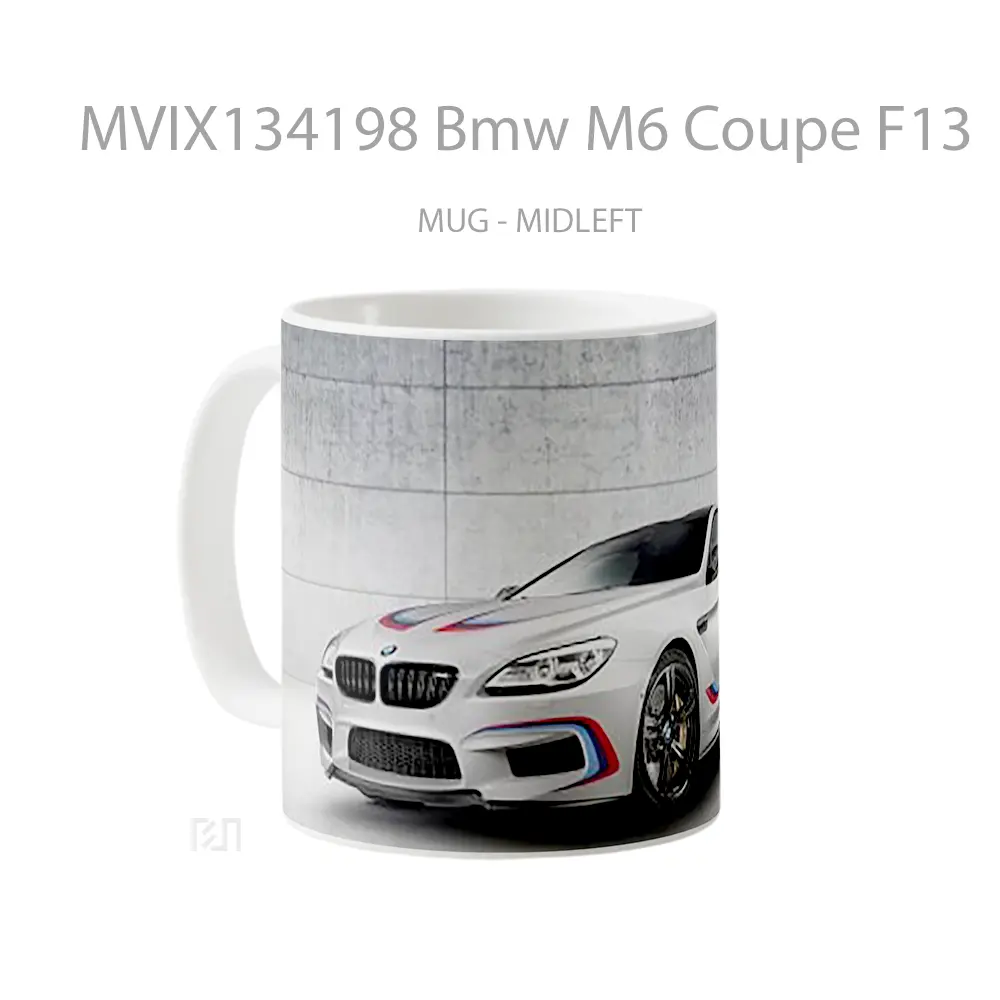 Mug Bmw M6 Coupe F13 Cangkir Mobil - All-side / Desain