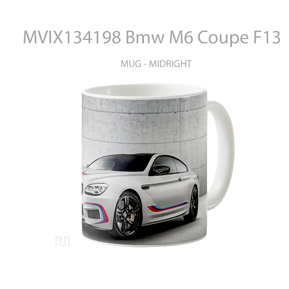 Mug Bmw M6 Coupe F13 Cangkir Mobil - All-side / Desain