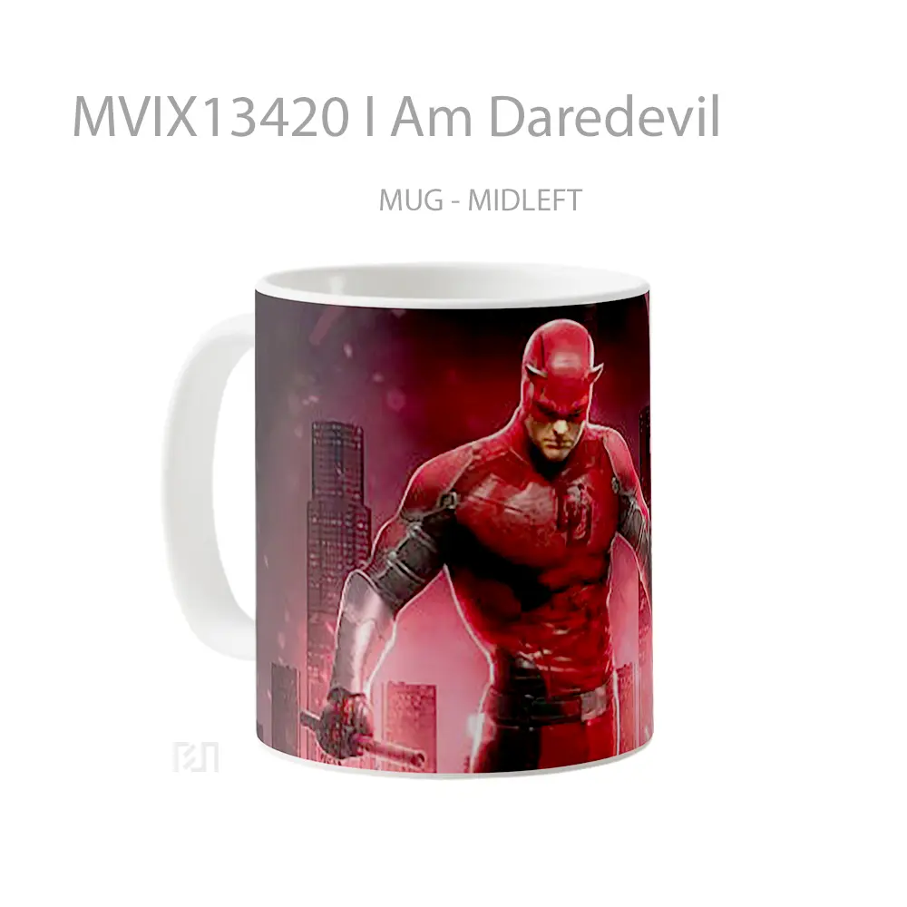 Mug I Am Daredevil Gelas Superhero - All-side / Desain