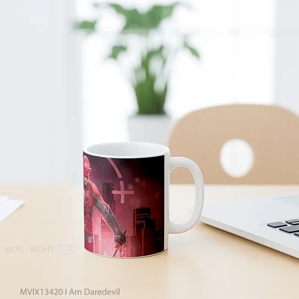Mug I Am Daredevil Gelas Superhero - All-side / Desain