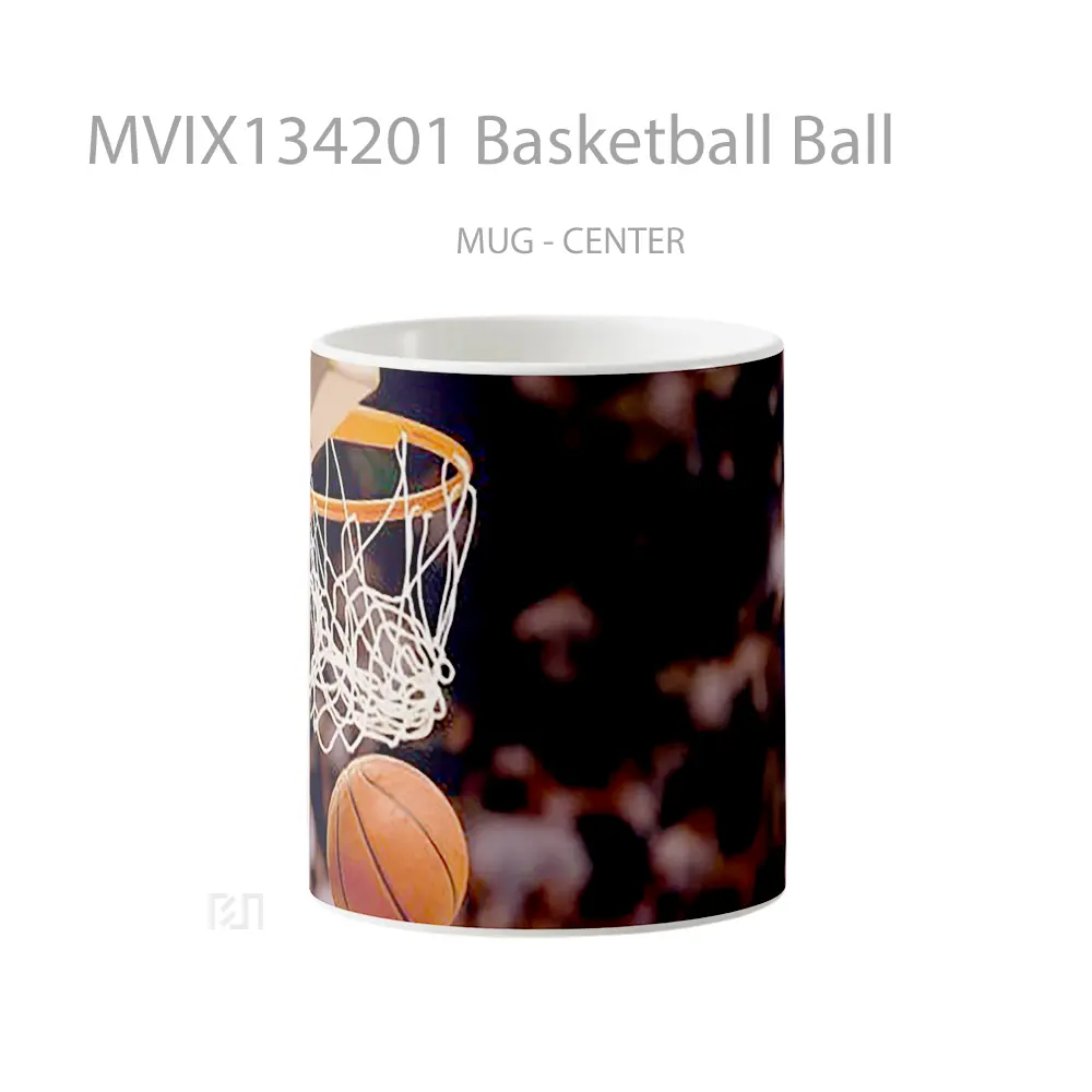 Mug Basketball Ball Gelas Keramik Unik