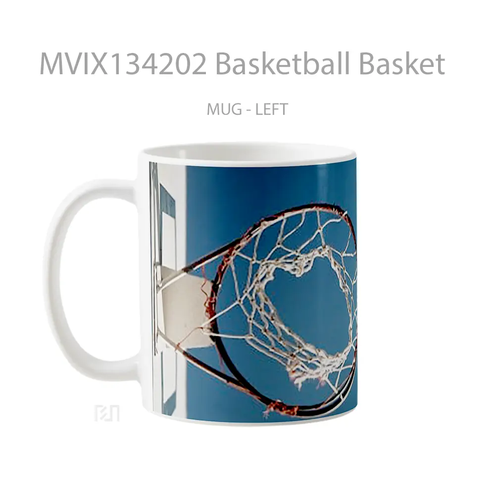 Mug Basketball Basket Gelas Keramik Unik - All-side / Desain