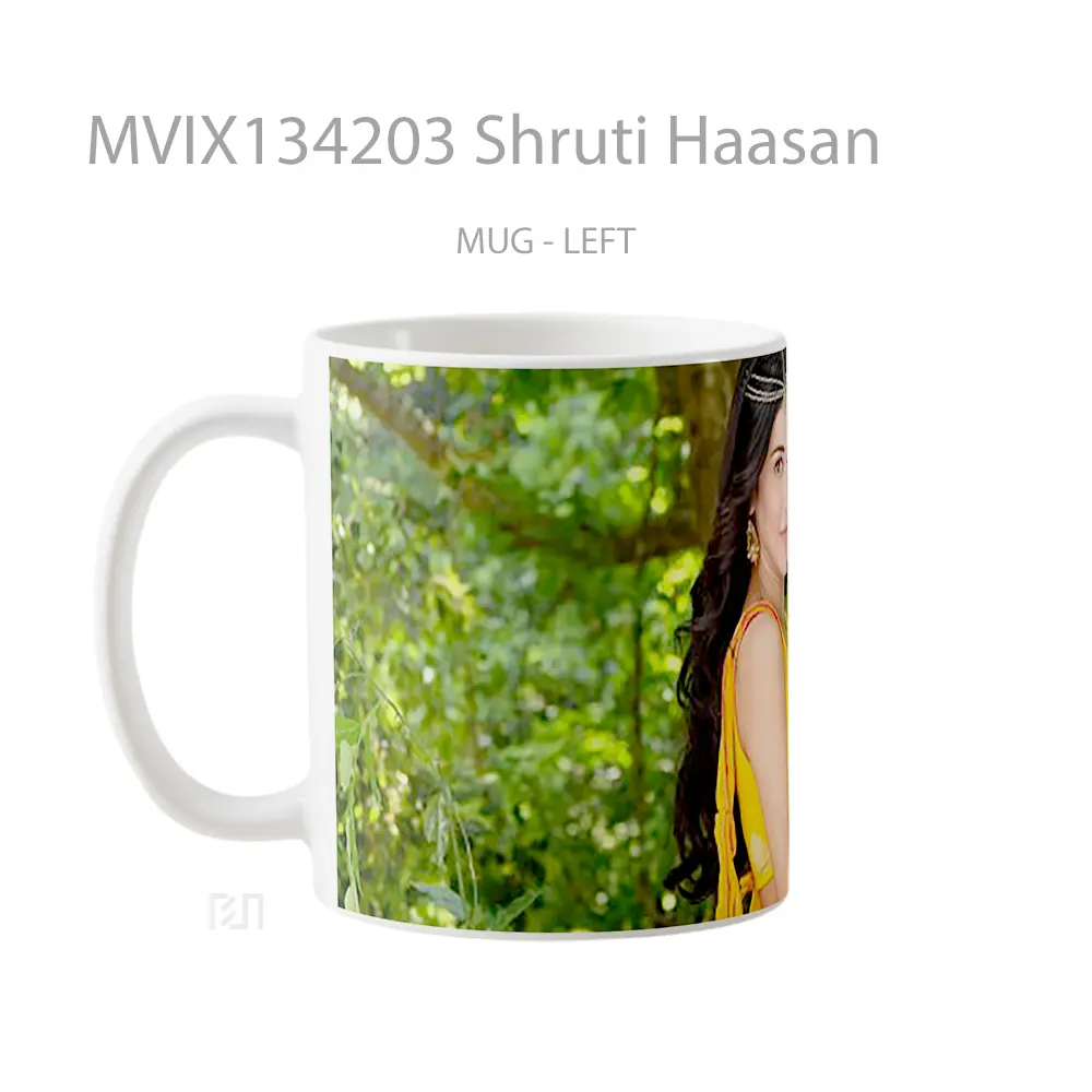 Mug Shruti Haasan Gelas Keramik Unik - All-side / Desain