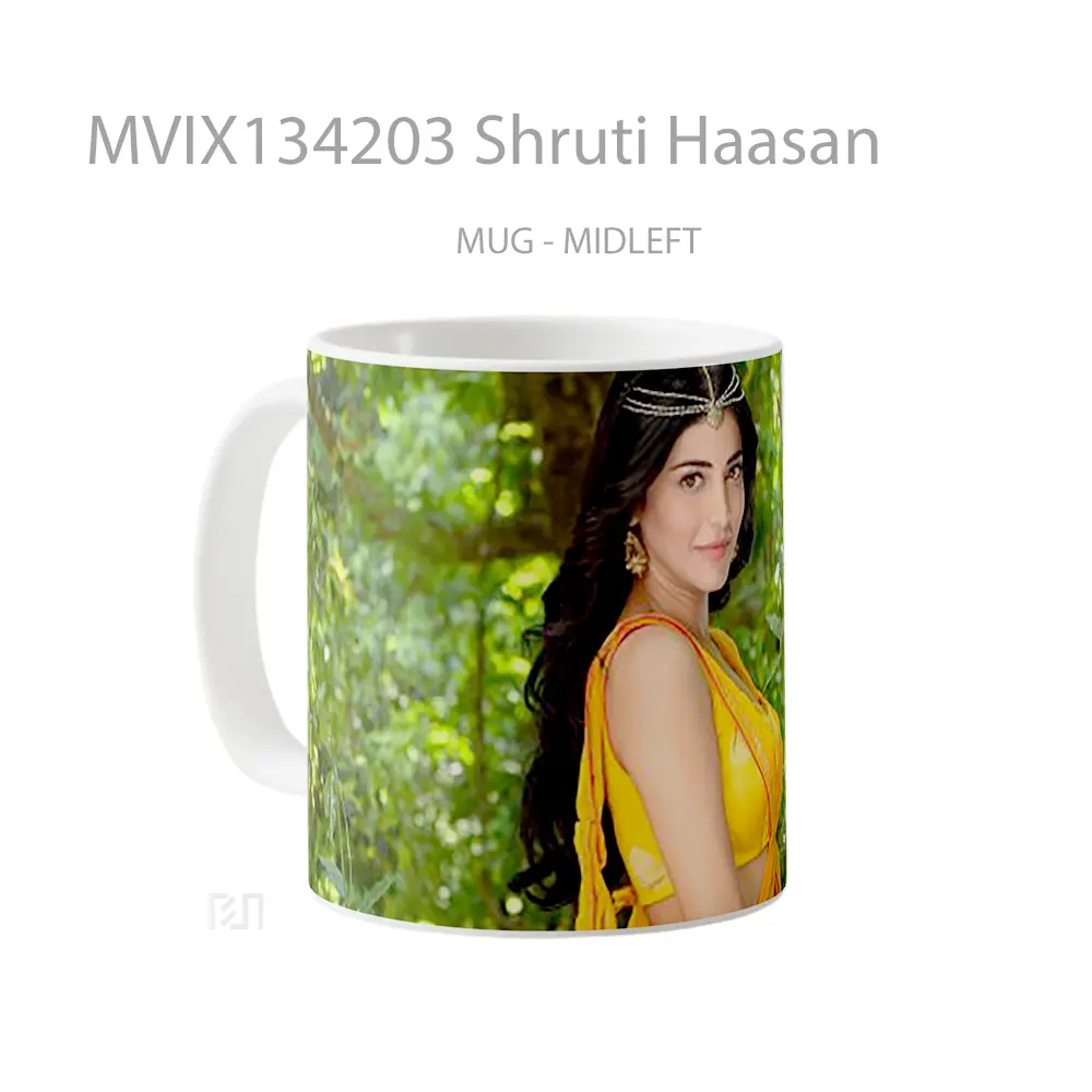 Mug Shruti Haasan Gelas Keramik Unik - All-side / Desain