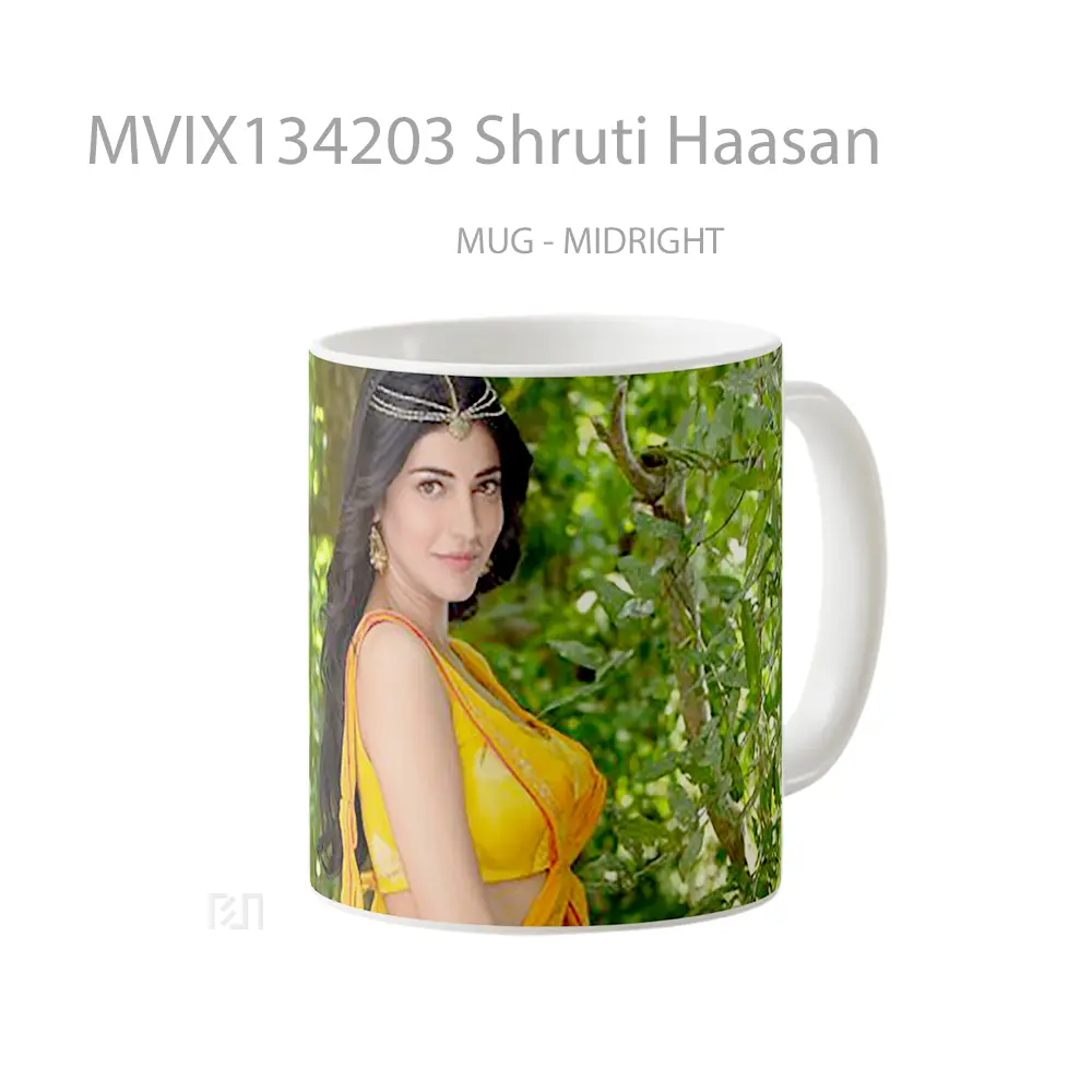 Mug Shruti Haasan Gelas Keramik Unik - All-side / Desain