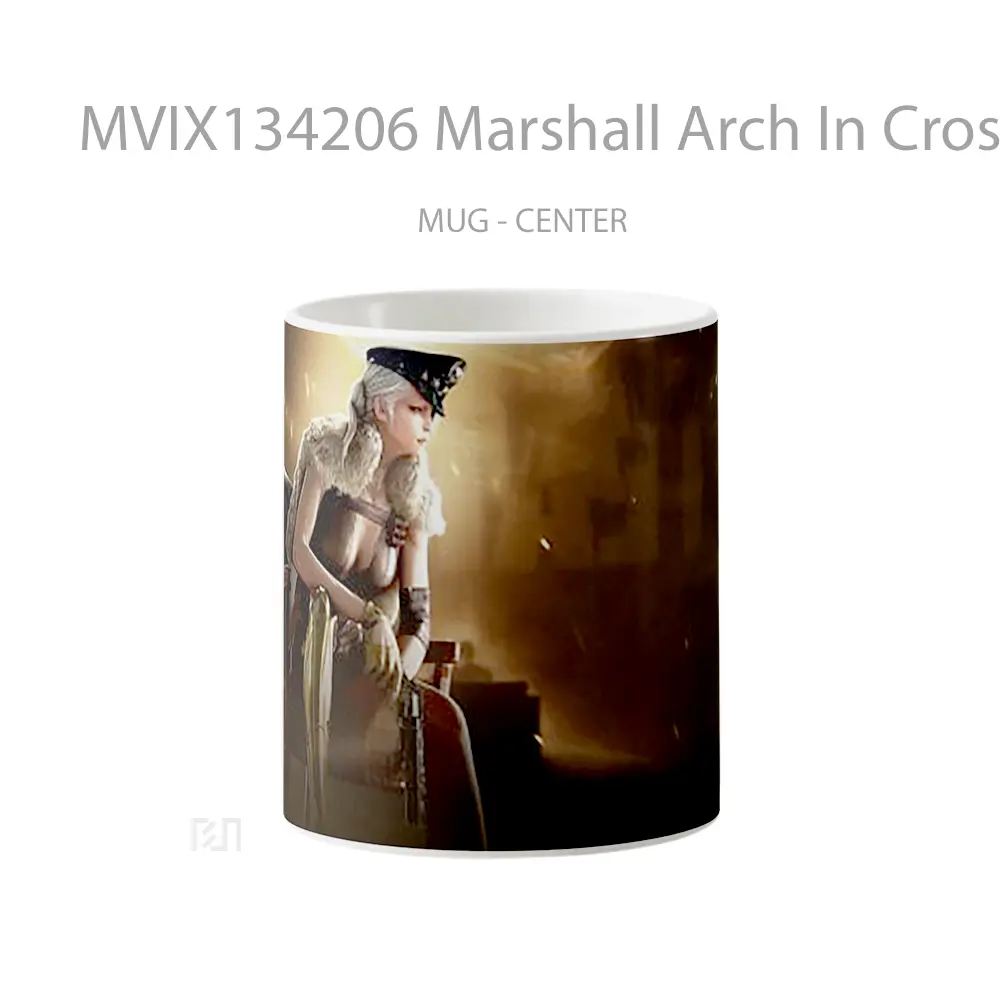 Mug Marshall Arch In Crossfire Calvary Gelas Keramik Unik