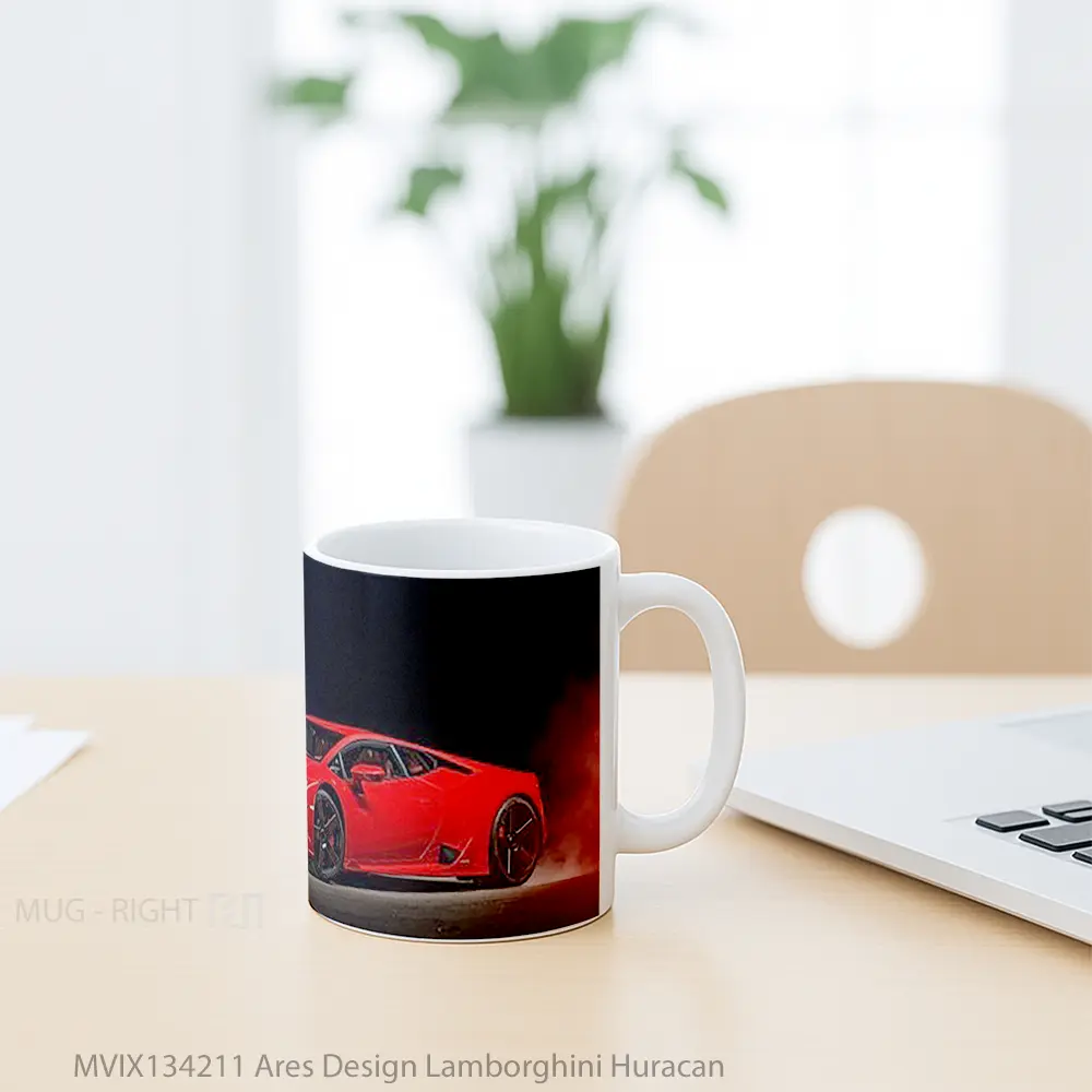 Mug Ares Design Lamborghini Huracan Cangkir Mobil - All-side / Desain