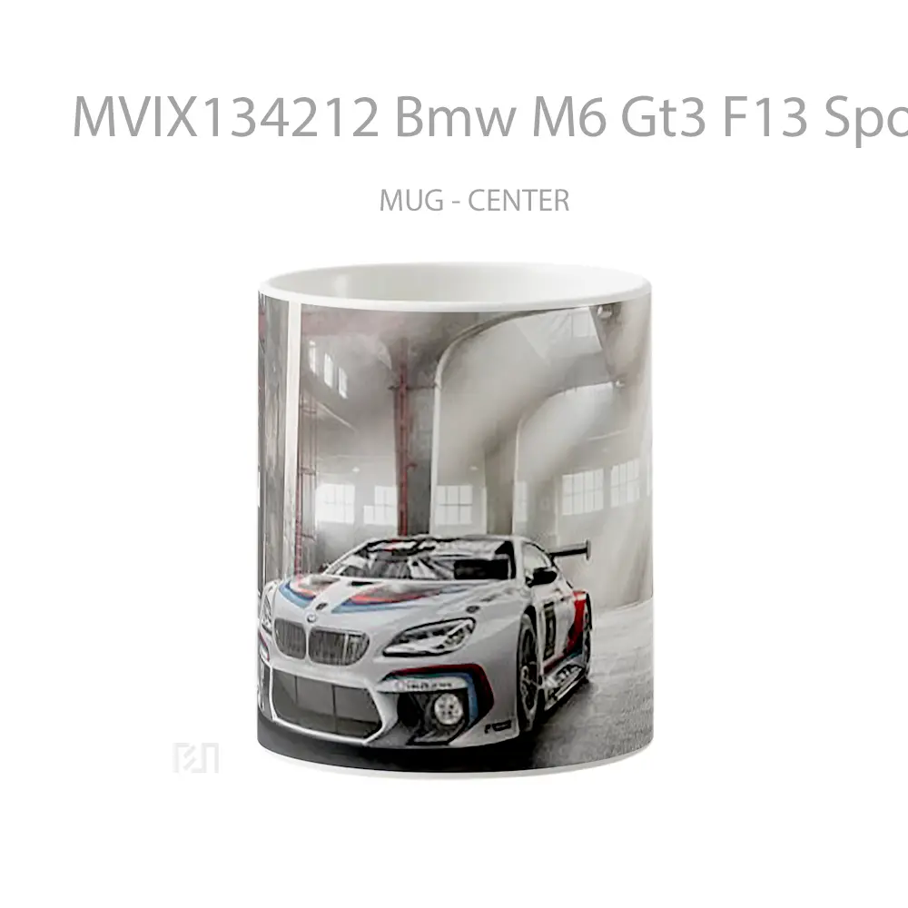 Mug Bmw M6 Gt3 F13 Sport Cangkir Mobil