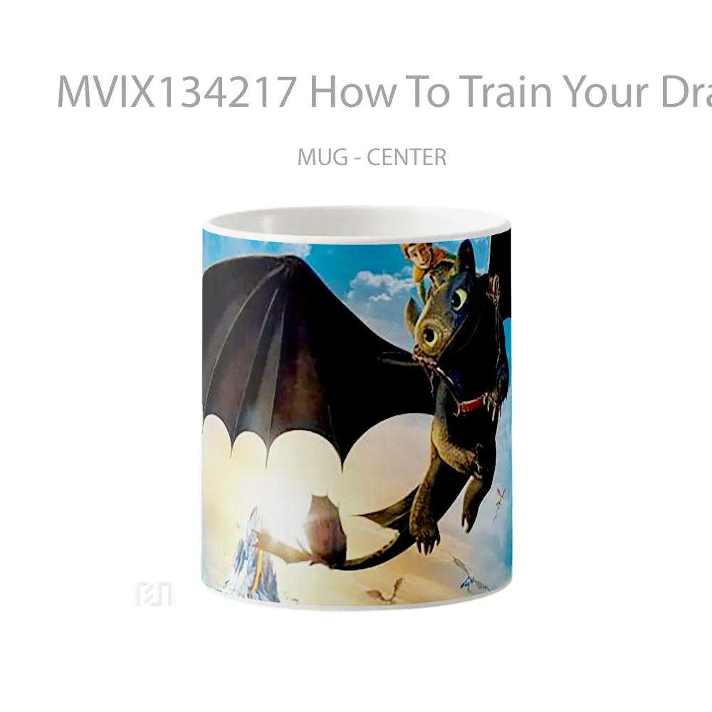 Mug How To Train Your Dragon Gelas Fantasi
