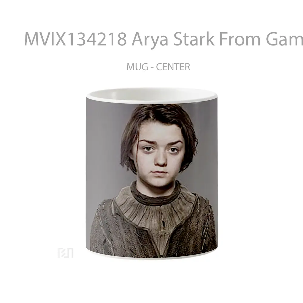 Mug Arya Stark From Game Of Thrones Cangkir Gamer