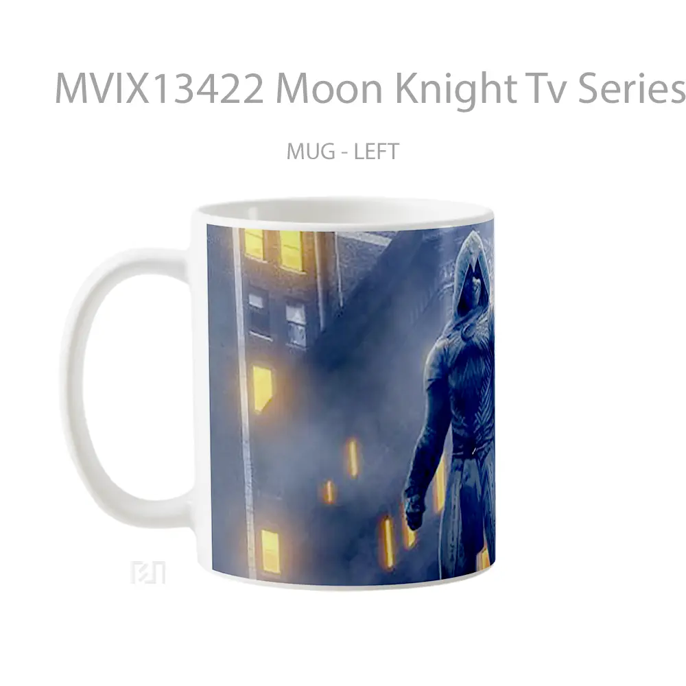 Mug Moon Knight Tv Series V1 Gelas Fantasi - All-side / Desain