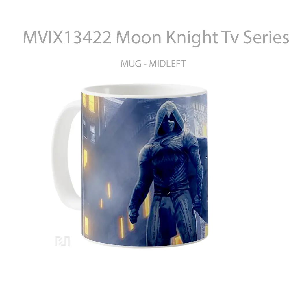 Mug Moon Knight Tv Series V1 Gelas Fantasi - All-side / Desain
