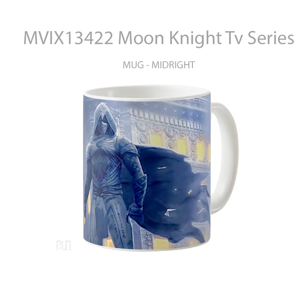 Mug Moon Knight Tv Series V1 Gelas Fantasi - All-side / Desain