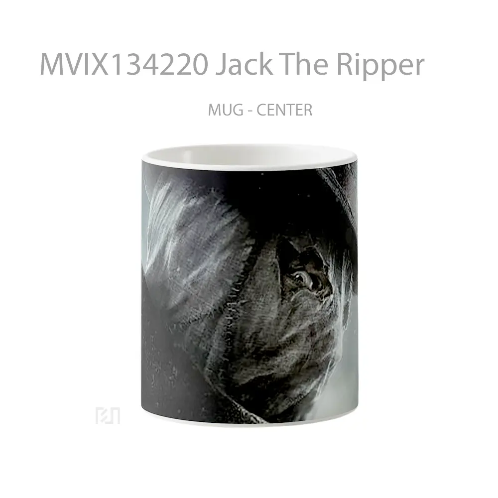 Mug Jack The Ripper Gelas Keramik Unik