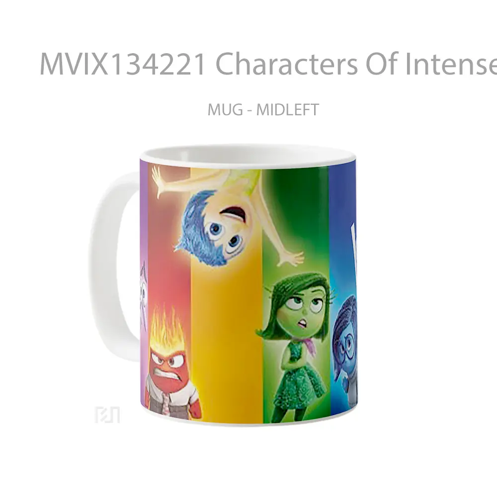 Mug Characters Of Intensely Gelas Keramik Unik - All-side / Desain