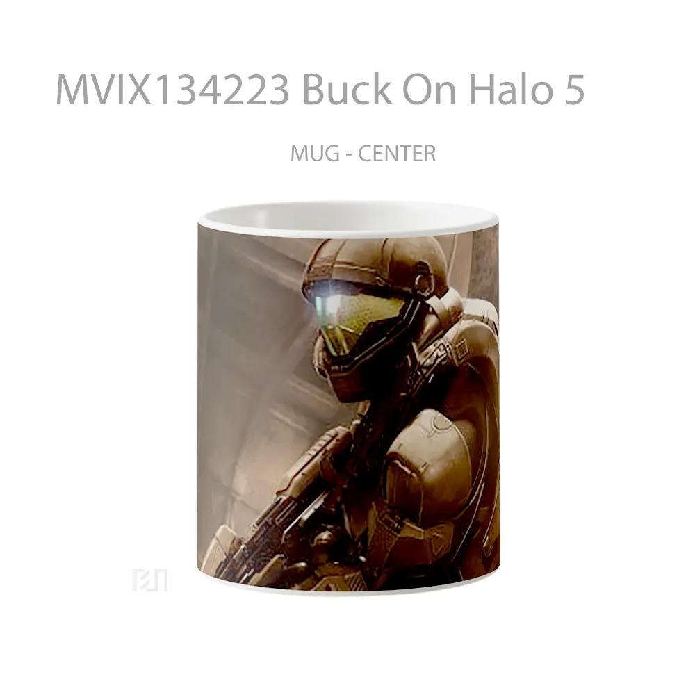 Mug Buck On Halo 5 Cangkir Gamer