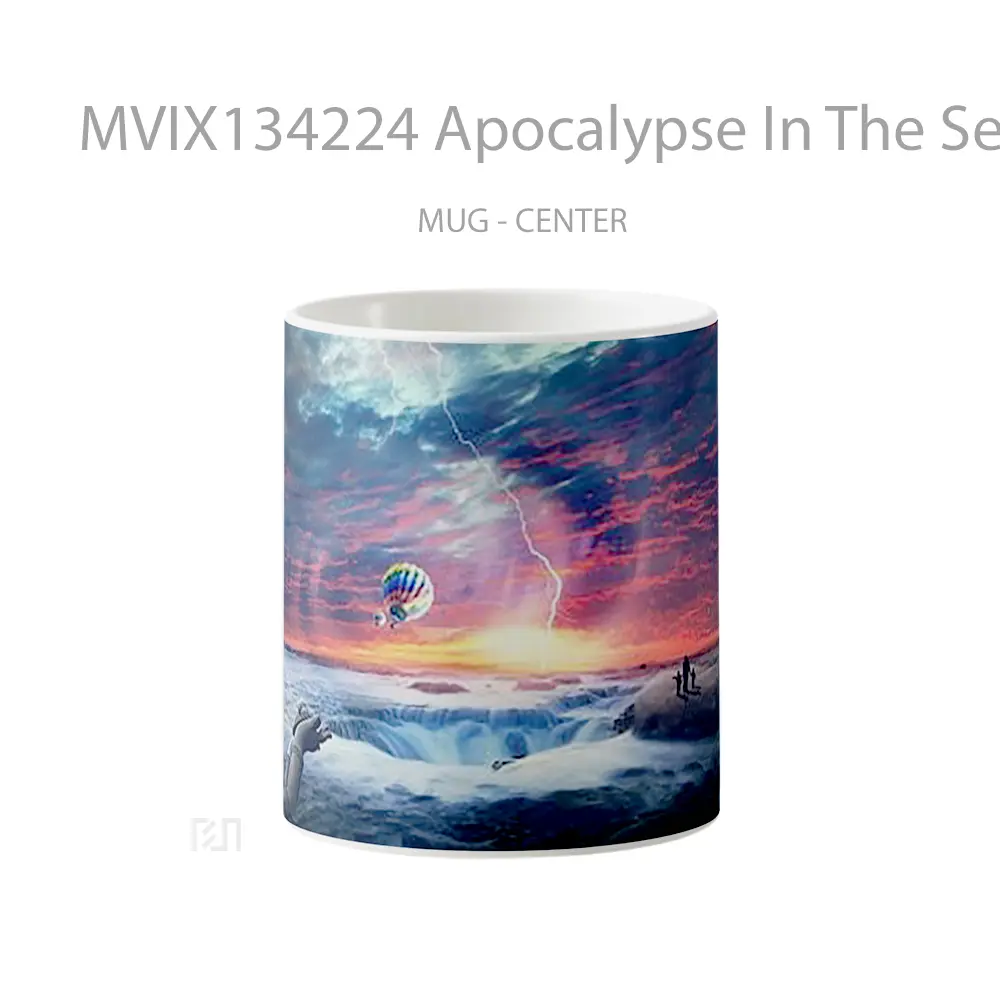 Mug Apocalypse In The Sea Gelas Pemandangan Alam