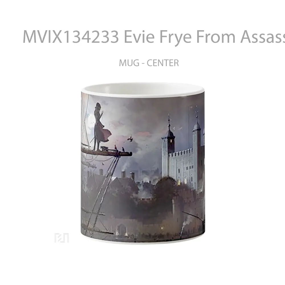 Mug Evie Frye From Assassins Creed Syndicate Cangkir Gamer