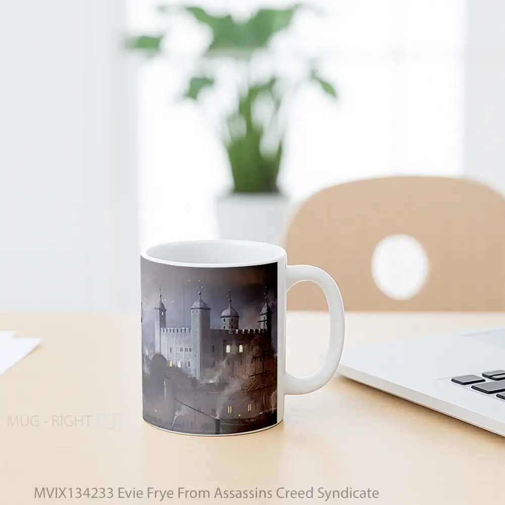 Mug Evie Frye From Assassins Creed Syndicate Cangkir Gamer - All-side / Desain