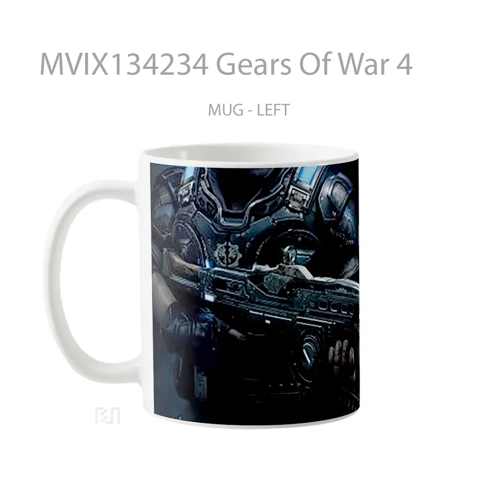 Mug Gears Of War 4 Gelas Keramik Unik - All-side / Desain
