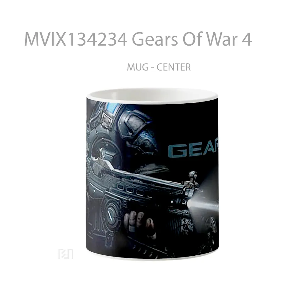 Mug Gears Of War 4 Gelas Keramik Unik