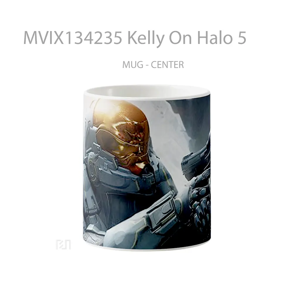 Mug Kelly On Halo 5 Cangkir Gamer