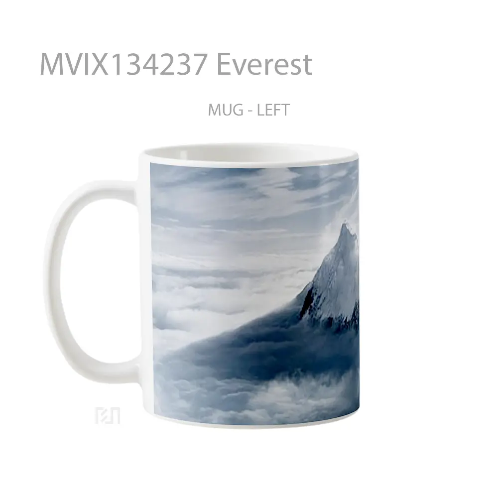Mug Everest Gelas Keramik Unik - All-side / Desain