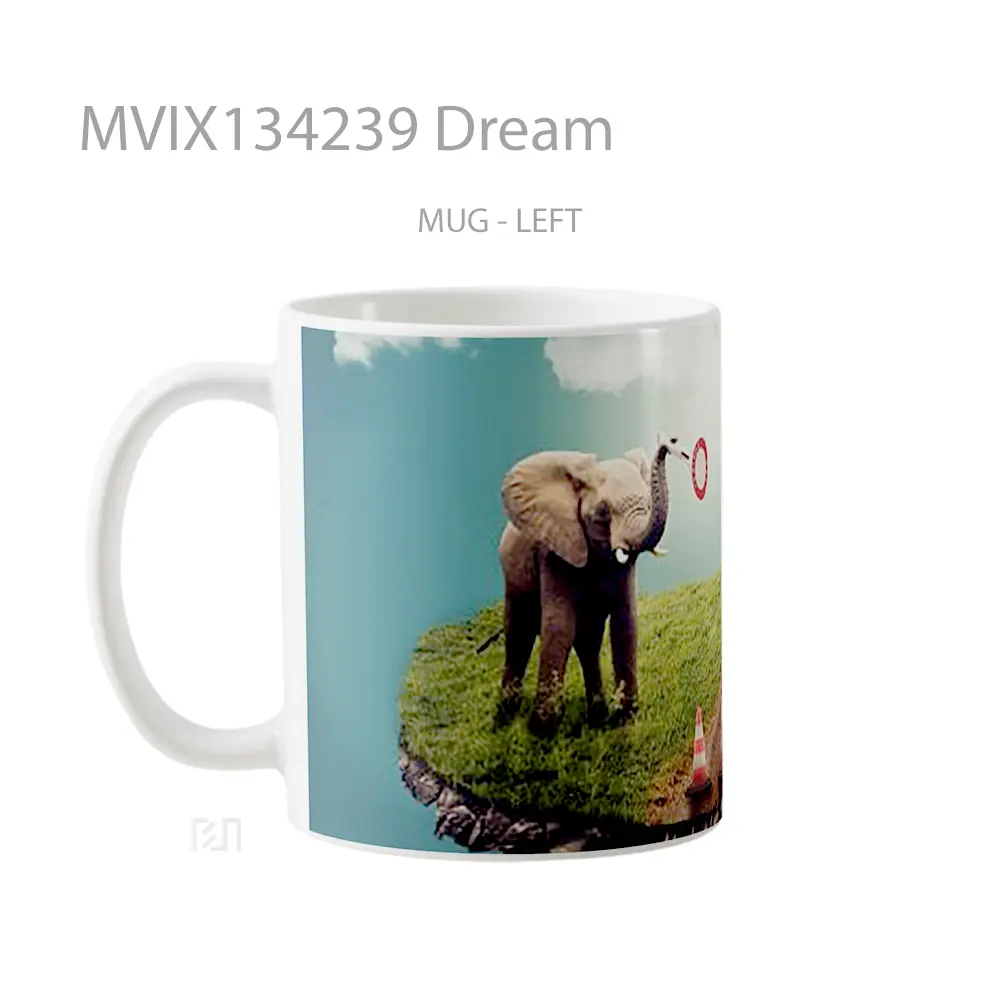 Mug Dream Gelas Keramik Unik - All-side / Desain