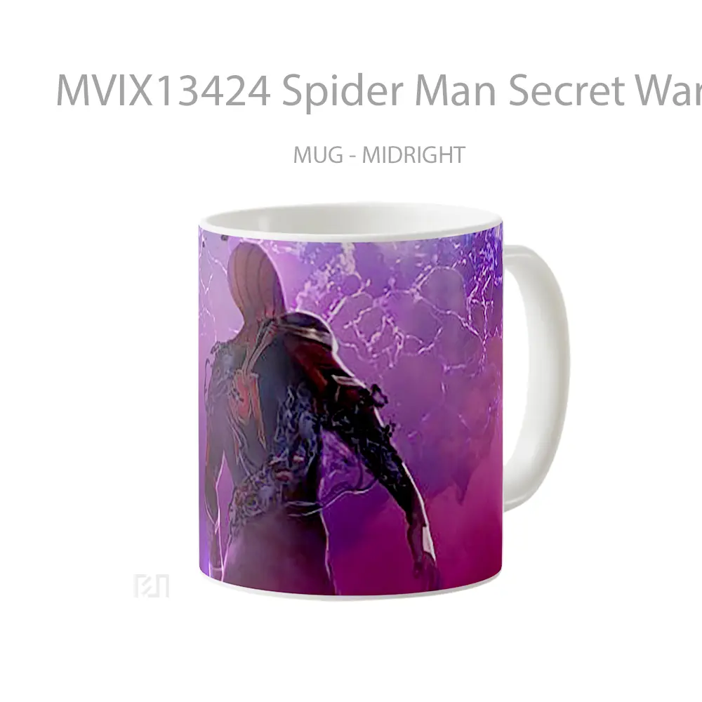 Mug Spider Man Secret Wars Gelas Superhero - All-side / Desain