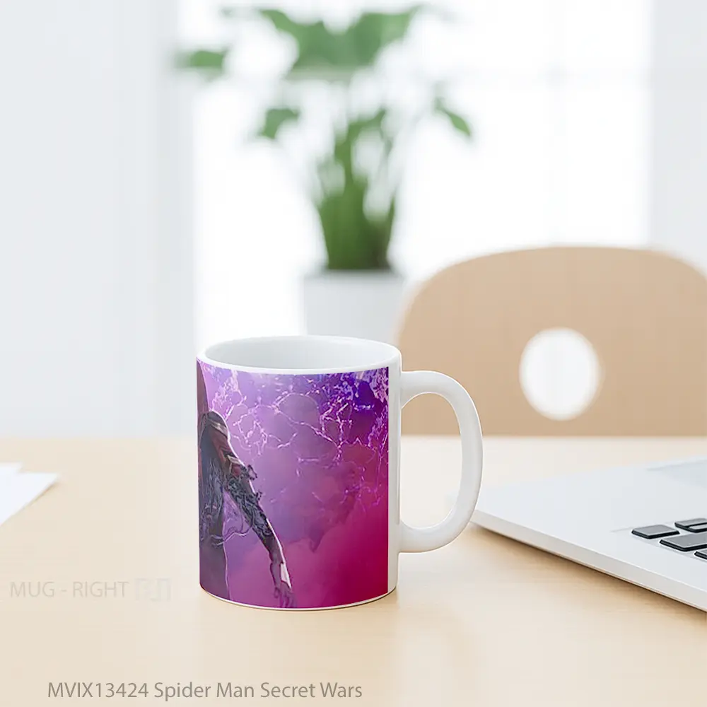 Mug Spider Man Secret Wars Gelas Superhero - All-side / Desain