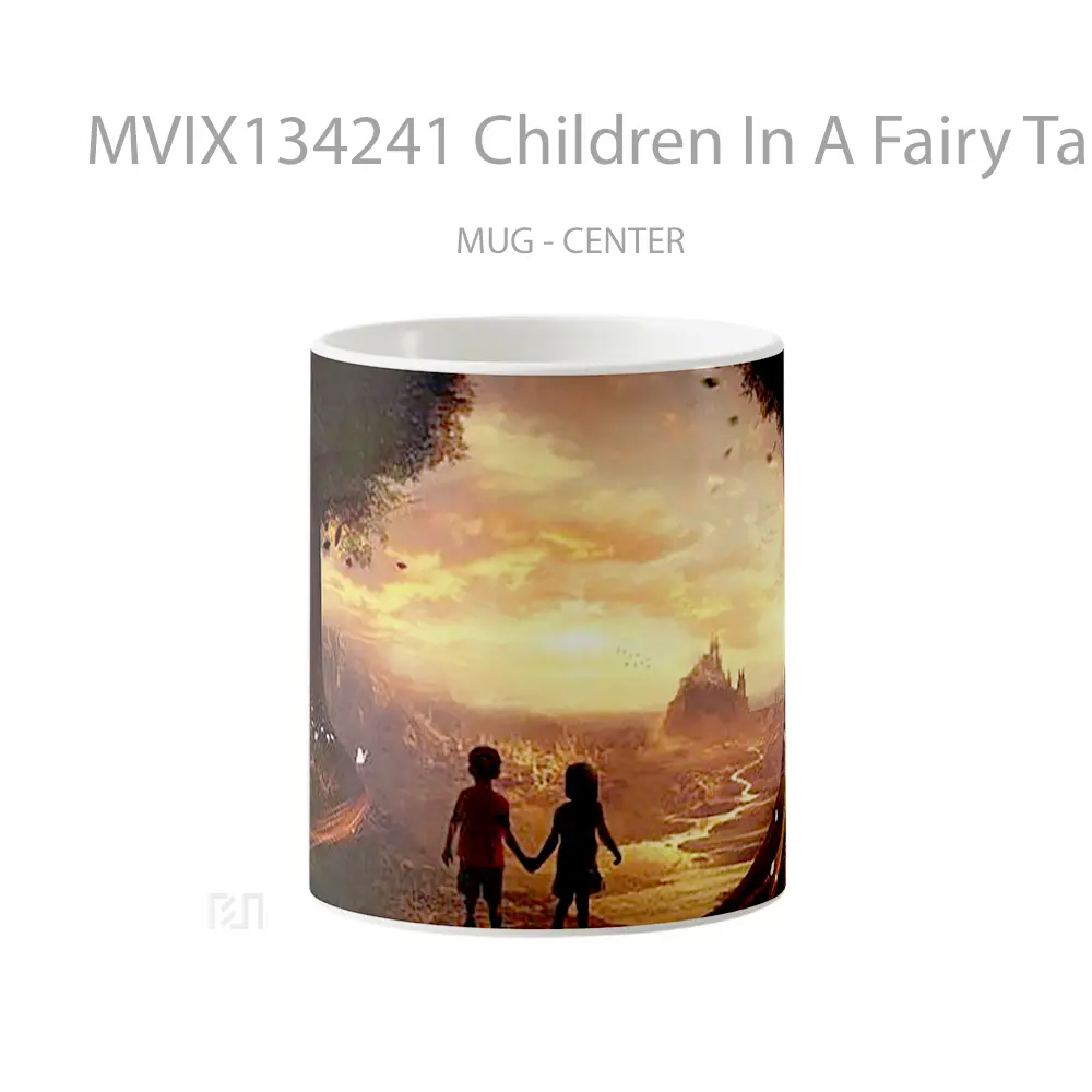 Mug Children In A Fairy Tale Gelas Fantasi