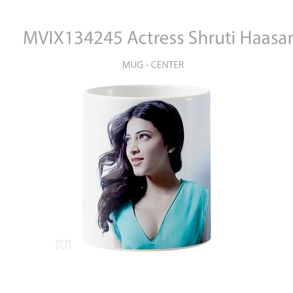 Mug Actress Shruti Haasan Gelas Keramik Unik