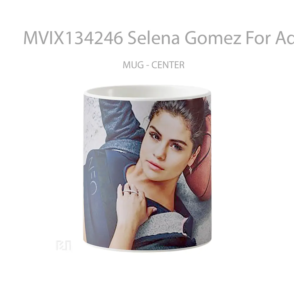 Mug Selena Gomez For Adidas Neo Gelas Selebriti