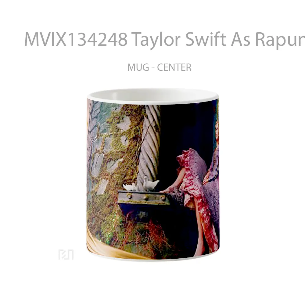 Mug Taylor Swift As Rapunzel Gelas Selebriti