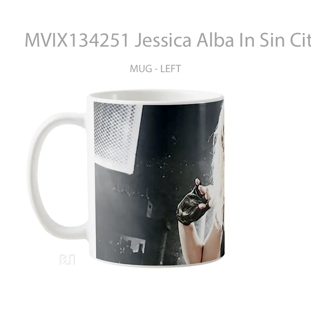 Mug Jessica Alba In Sin City Gelas Keramik Unik - All-side / Desain