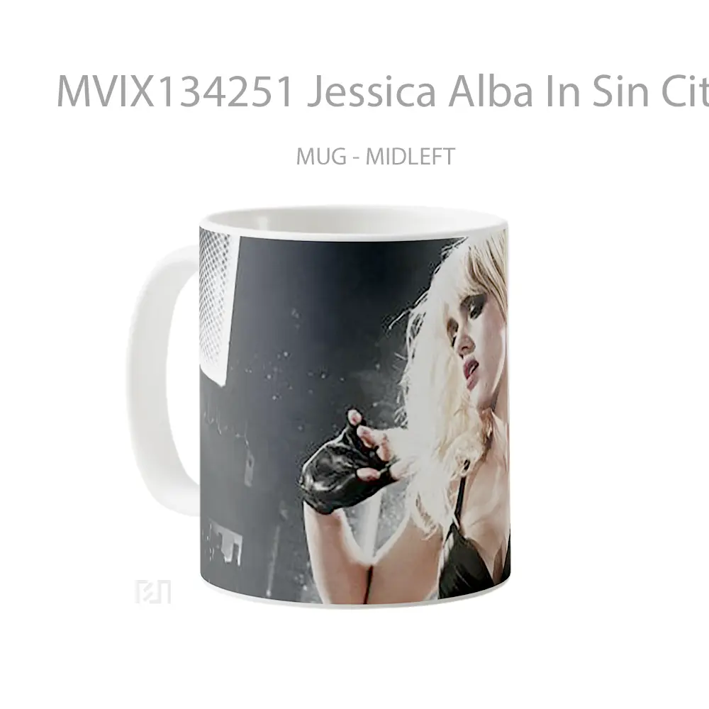 Mug Jessica Alba In Sin City Gelas Keramik Unik - All-side / Desain