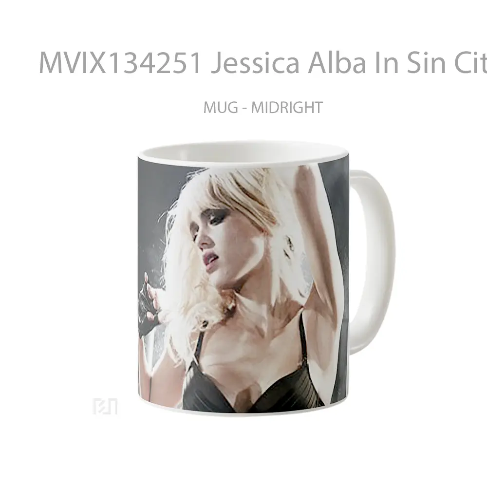 Mug Jessica Alba In Sin City Gelas Keramik Unik - All-side / Desain