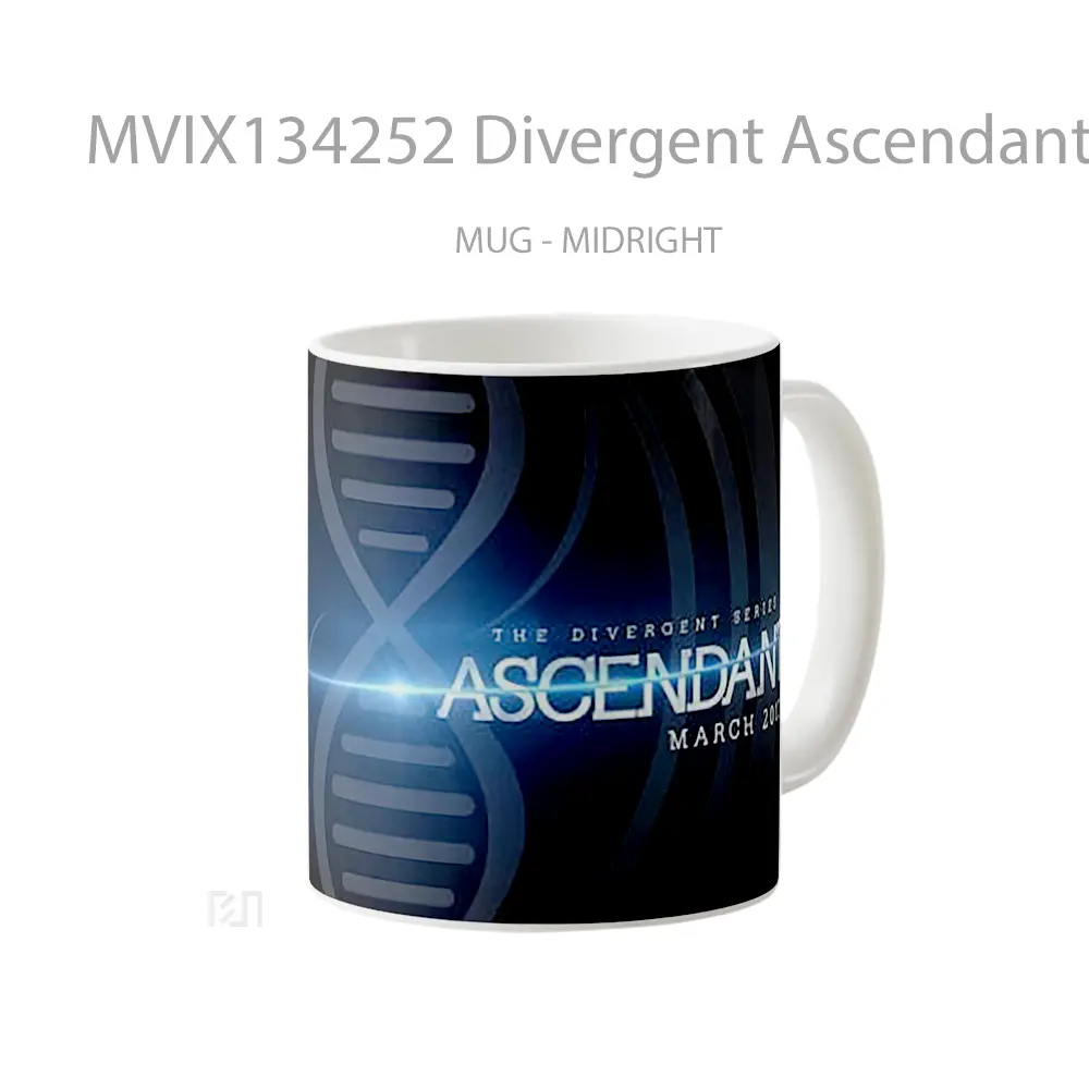 Mug Divergent Ascendant Gelas Keramik Unik - All-side / Desain