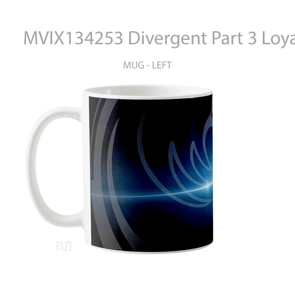 Mug Divergent Part 3 Loyal Gelas Keramik Unik - All-side / Desain