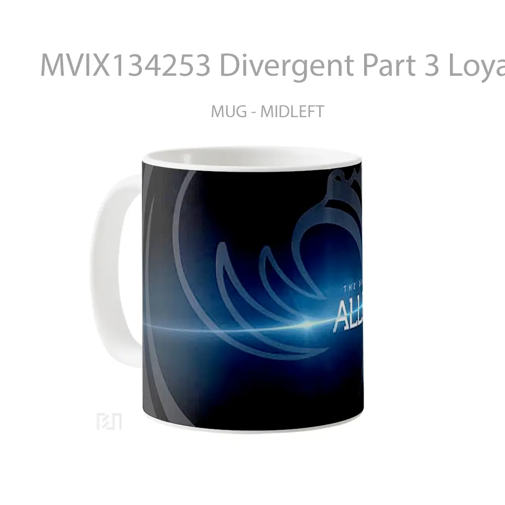 Mug Divergent Part 3 Loyal Gelas Keramik Unik - All-side / Desain