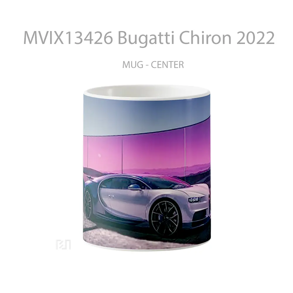 Mug Bugatti Chiron 2022 Cangkir Mobil