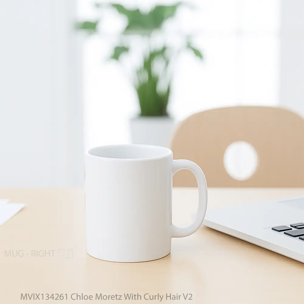 Mug Chloe Moretz With Curly Hair V2 Gelas Keramik Unik - All-side / Desain