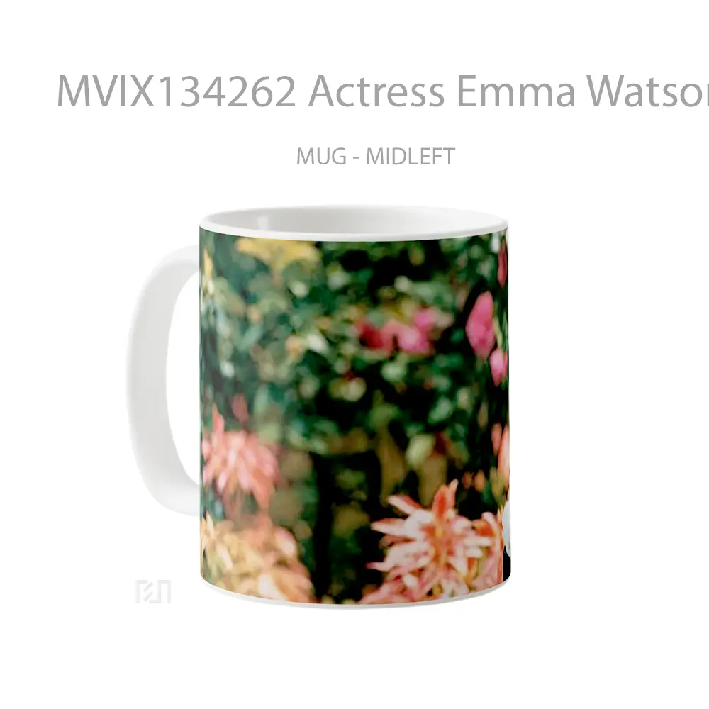 Mug Actress Emma Watson Gelas Selebriti - All-side / Desain