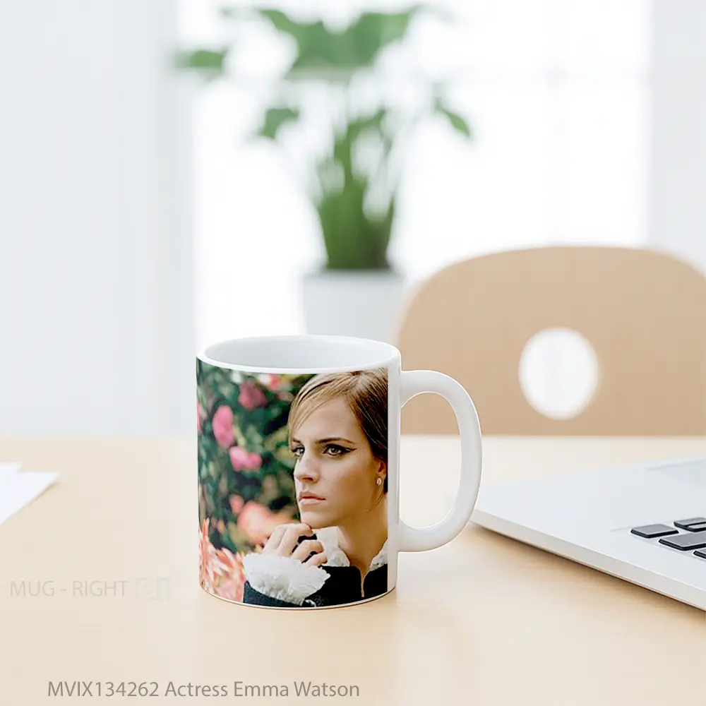 Mug Actress Emma Watson Gelas Selebriti - All-side / Desain