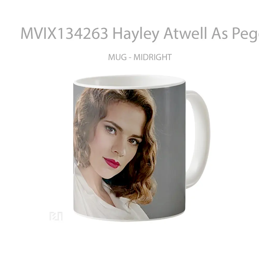 Mug Hayley Atwell As Peggy Carter Gelas Keramik Unik - All-side / Desain