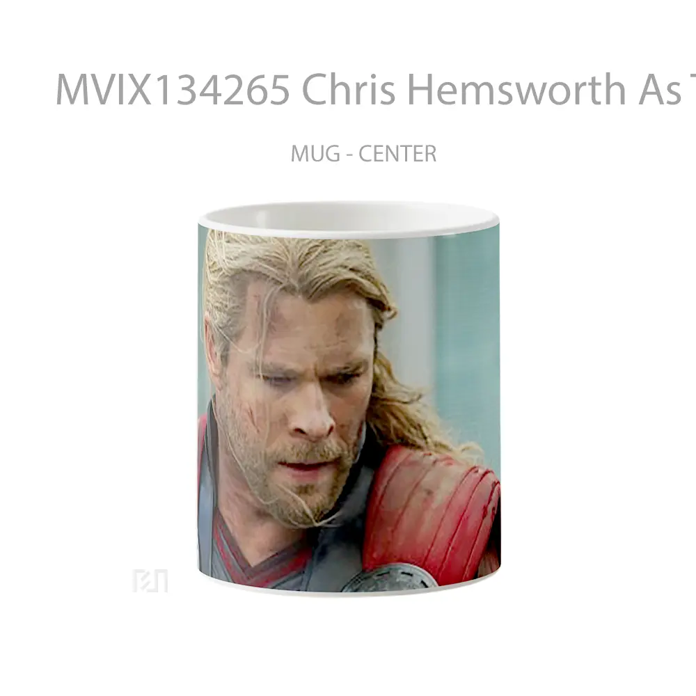Mug Chris Hemsworth As Thor In Avengers Gelas Superhero