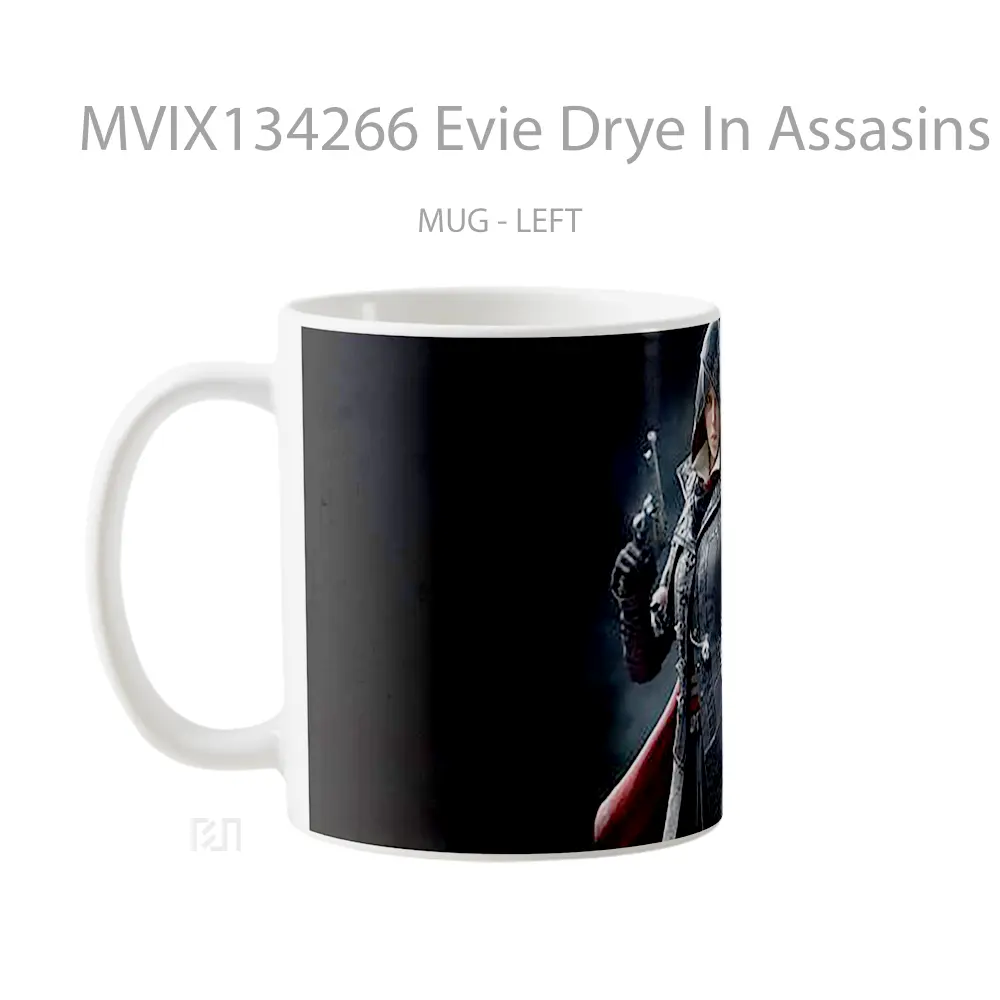 Mug Evie Drye In Assasins Creed Syndicate Gelas Keramik Unik - All-side / Desain