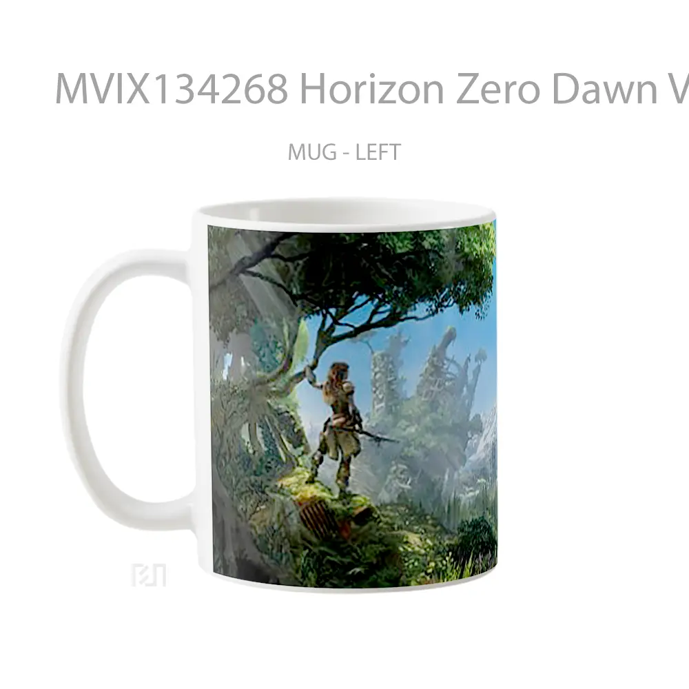 Mug Horizon Zero Dawn V2 Gelas Keramik Unik - All-side / Desain
